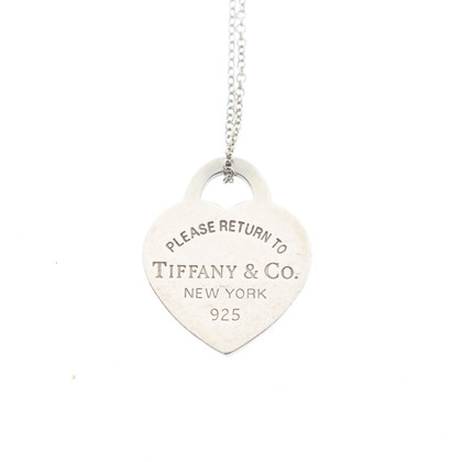 Tiffany & Co. Collana in Argento in Argenteo
