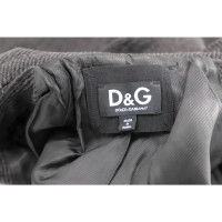 Dolce & Gabbana Jas/Mantel Wol in Grijs