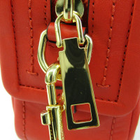 Marc Jacobs The Mini Squeeze Leather in Red