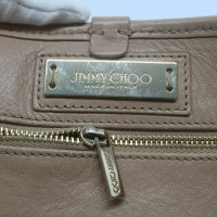 Jimmy Choo Tote Bag aus Leder in Beige