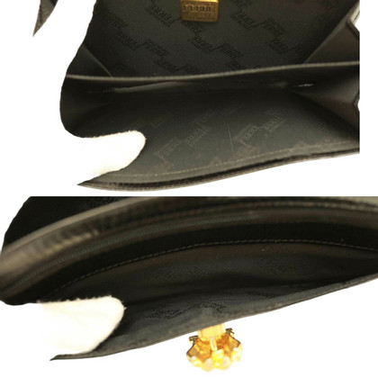 Gianfranco Ferré Clutch Bag Leather in Black