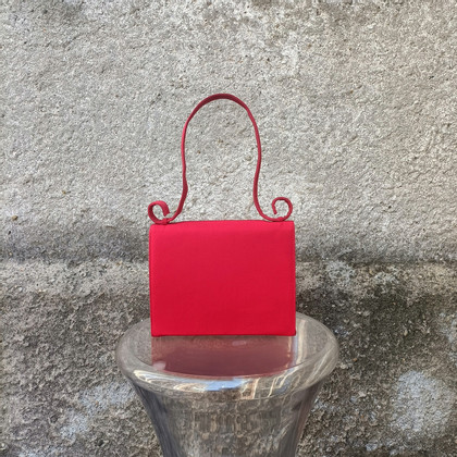 Givenchy Clutch aus Seide in Rot