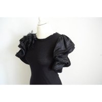 Lanvin Kleid aus Seide in Schwarz
