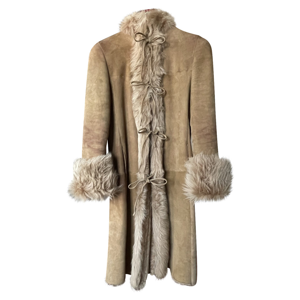 Sportmax Jacket/Coat Fur in Brown