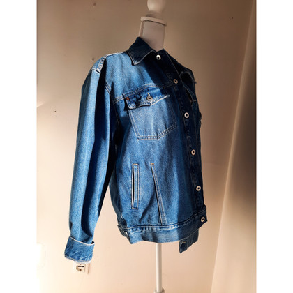 Mcq Jacket/Coat Jeans fabric in Blue