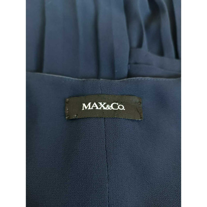 Max & Co Kleid aus Seide in Blau