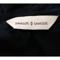 Samsøe & Samsøe Vestito in Seta in Blu
