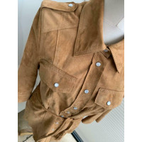 Arma Dress Suede in Brown