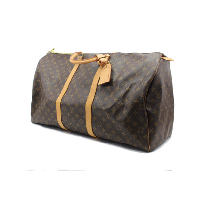 Louis Vuitton Keepall Canvas in Brown