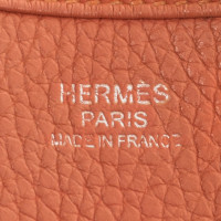 Hermès Evelyne GM 33 Leer in Oranje