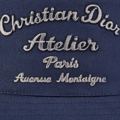 Dior Hut/Mütze aus Baumwolle in Blau