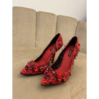 Dolce & Gabbana Pumps/Peeptoes in Rot