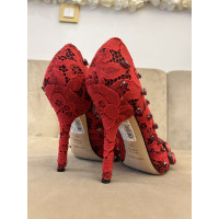 Dolce & Gabbana Pumps/Peeptoes in Rot