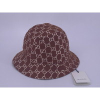 Gucci Hat/Cap Wool in Brown