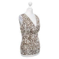 Diane Von Furstenberg Silk top with pattern