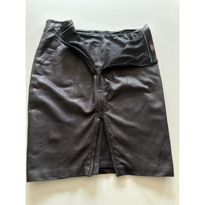Dna Amsterdam Skirt Leather in Black