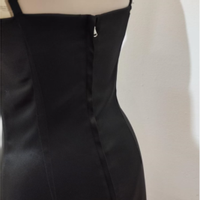 Dolce & Gabbana Kleid aus Seide in Schwarz