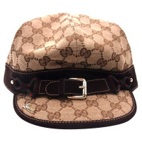 Gucci Hut/Mütze aus Canvas in Beige