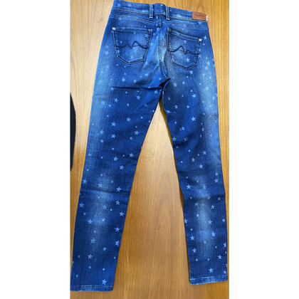 & Other Stories Jeans aus Canvas in Blau