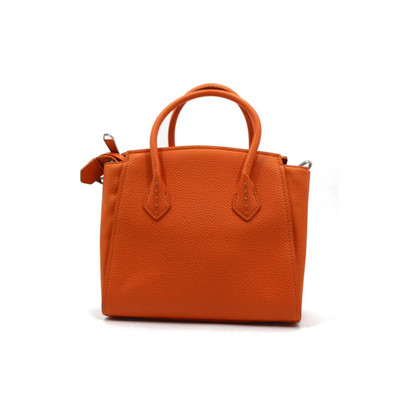 Trussardi Shopper Leather in Orange
