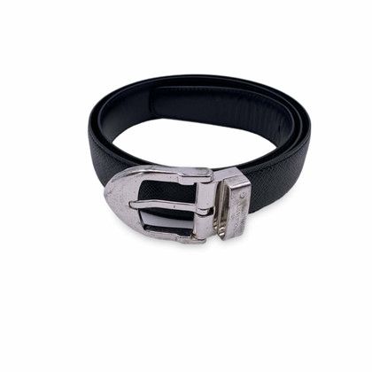 Louis Vuitton Belt Leather in Black