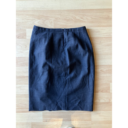 Max Mara Skirt Wool in Grey