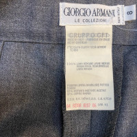Giorgio Armani Trousers Wool in Grey