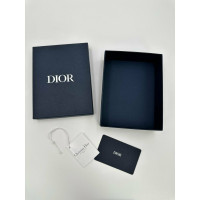 Christian Dior Sac à main/Portefeuille en Toile en Gris