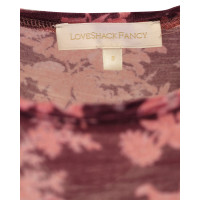 Love Shack Fancy Oberteil aus Viskose in Rosa / Pink