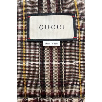 Gucci Giacca/Cappotto in Cotone in Marrone