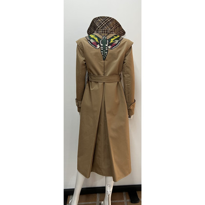 Gucci Jacket/Coat Cotton in Brown
