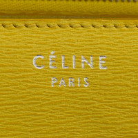 Céline Classic Bag en Cuir en Jaune
