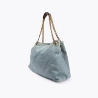 Gucci Soho Tote Bag Jeans fabric in Blue