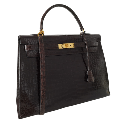 Hermès Kelly Bag 35 in Bruin