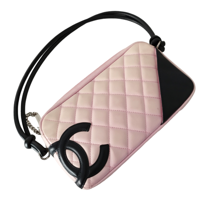 Chanel Cambon Bag Leer in Huidskleur