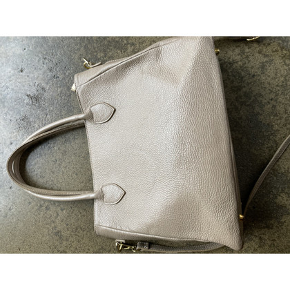 Jean Louis Scherrer Handbag Leather in Cream