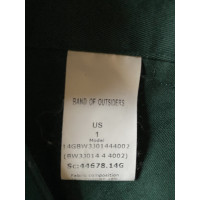 Band Of Outsiders Suit Cashmere in Green