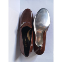 Emilio Pucci Slippers/Ballerinas Leather in Brown