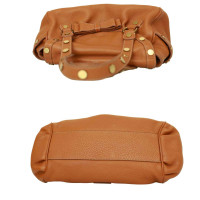 Love Moschino Handtasche aus Leder in Braun