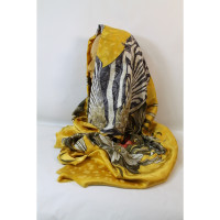 Salvatore Ferragamo Scarf/Shawl Silk in Yellow