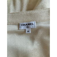 Chanel Kleid aus Viskose in Gold