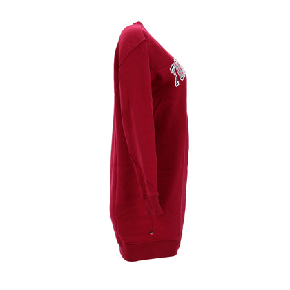 Tommy Hilfiger Kleid aus Baumwolle in Rot