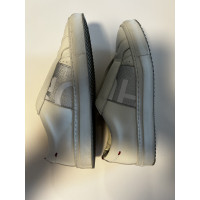 Hugo Boss Sneakers aus Leder in Weiß