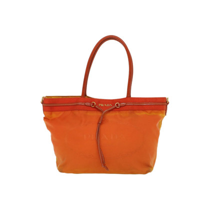 Prada Tote Bag in Orange