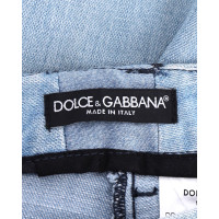 Dolce & Gabbana Jeans aus Jersey in Blau