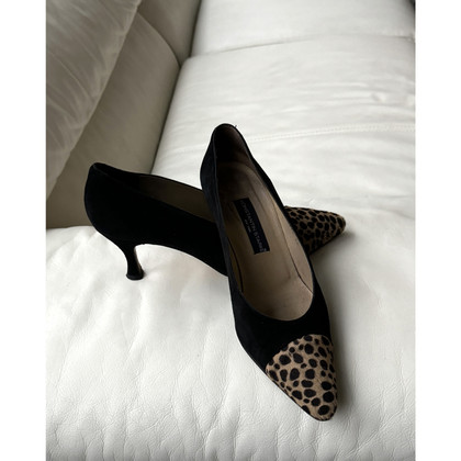 Konstantin Starke Pumps/Peeptoes en Daim en Noir