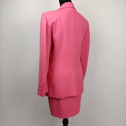 Alberta Ferretti Costume en Laine en Rose/pink