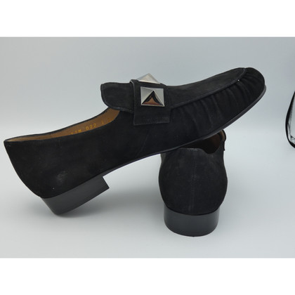 Valentino Garavani Slippers/Ballerinas Leather in Black