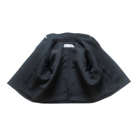 Dior Jacke/Mantel aus Wolle in Schwarz