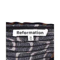 Reformation Robe en Viscose en Noir